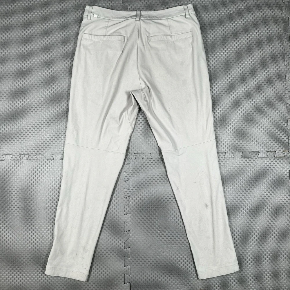 Lululemon Pants Mens 32x28 Beige Performance Casual Slim Fit ABC Warpstreme